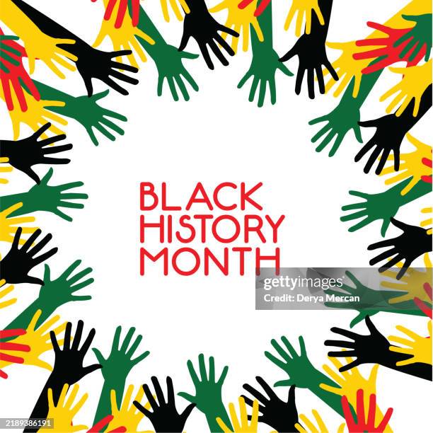 black history month celebrate. vector illustration design graphic black history month background stock illustration - africa freedom day stock illustrations