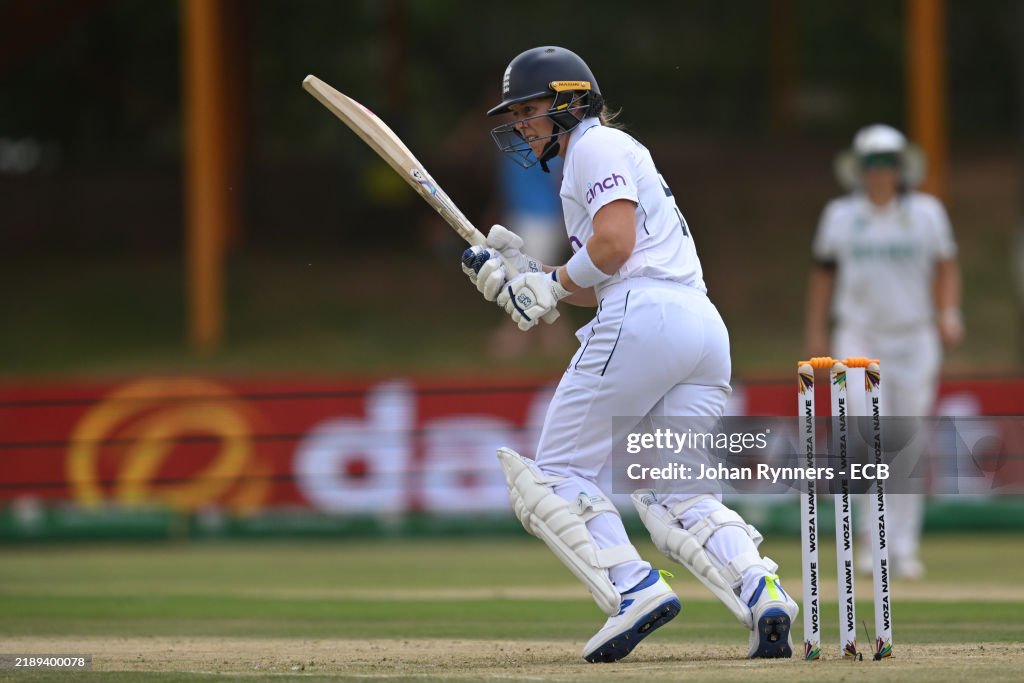 South Africa v England - Women's Test Match: Day 1