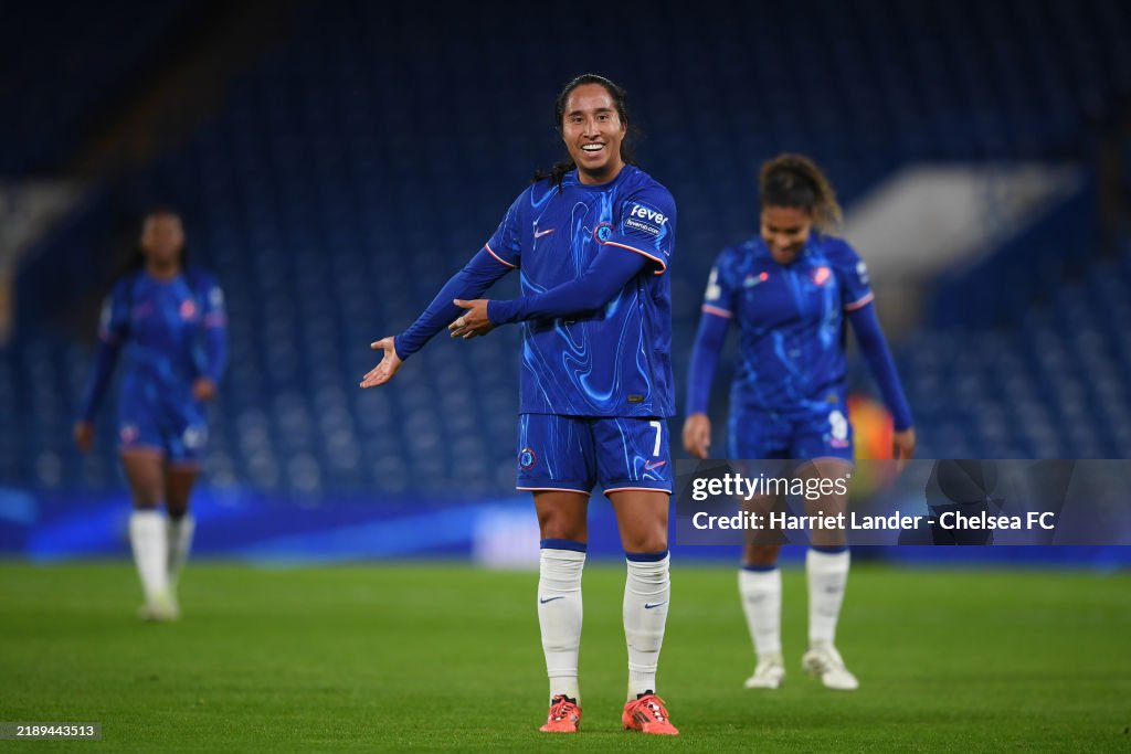 Chelsea FC v FC Twente - UEFA Women's Champions League 2024/25 Group Stage MD5