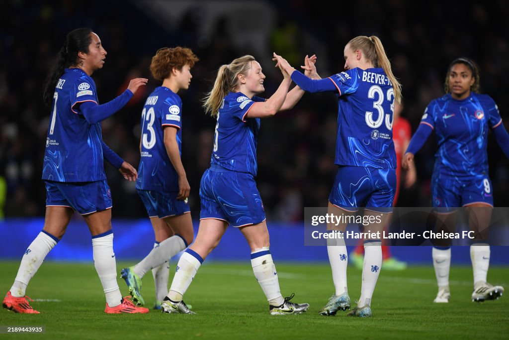 Chelsea FC v FC Twente - UEFA Women's Champions League 2024/25 Group Stage MD5