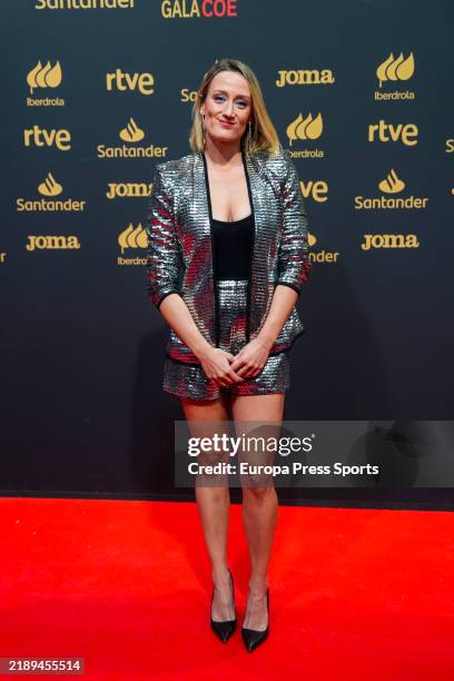 Mireia Belmonte during XIX Gala of Spanish Olympic Committee 2024 at COE headquarter on December 11 in Madrid, Spain.