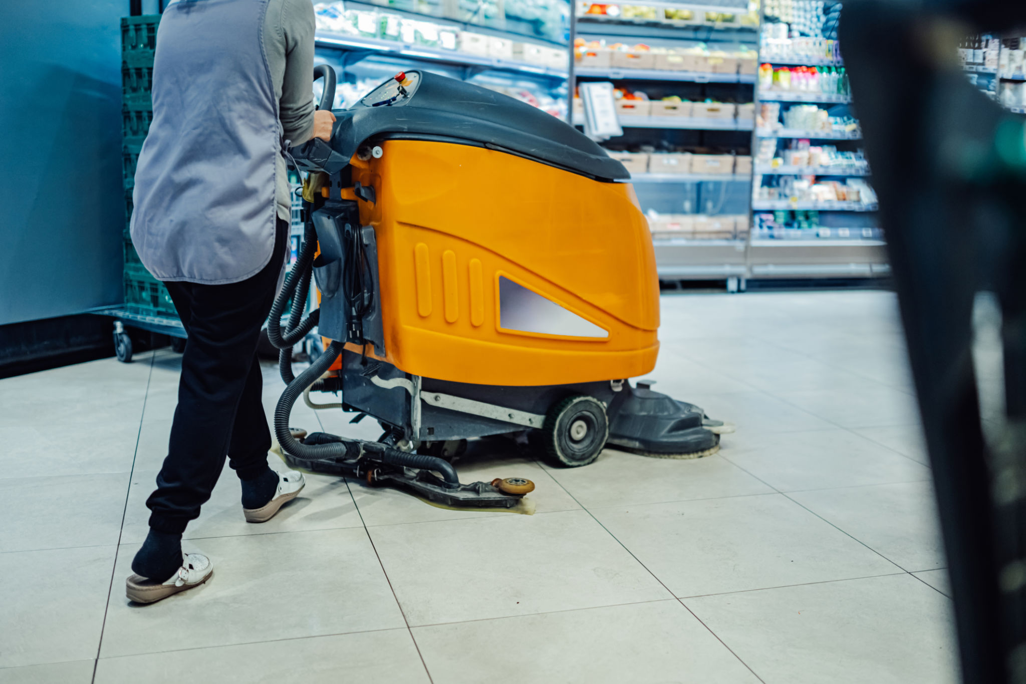 cleaning store