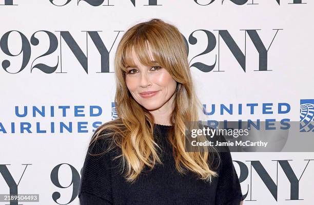 Linda Cardellini attends Netflix's "No Good Deed" Screening & Conversation at 92NY on December 11, 2024 in New York City.