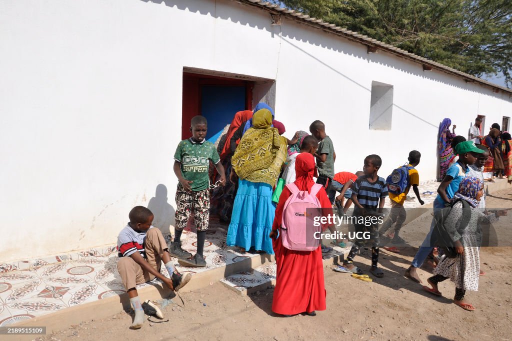 Djibouti. Ali Sabieh. Primary School in the Catholic Mission