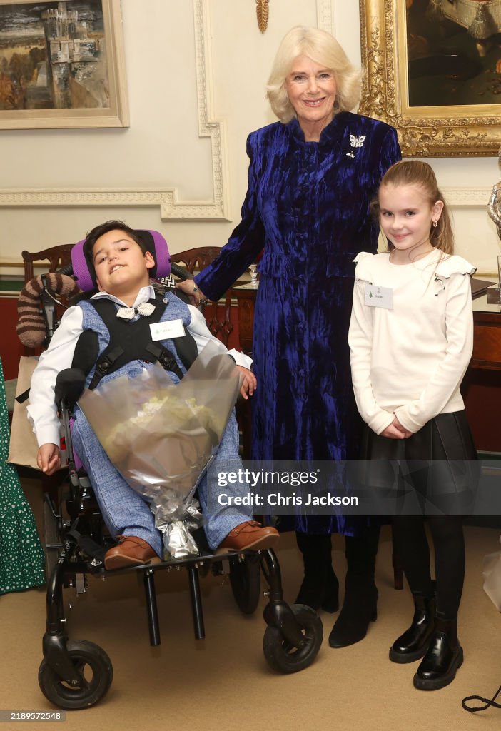 Queen Camilla Decorates The Clarence House Christmas Tree