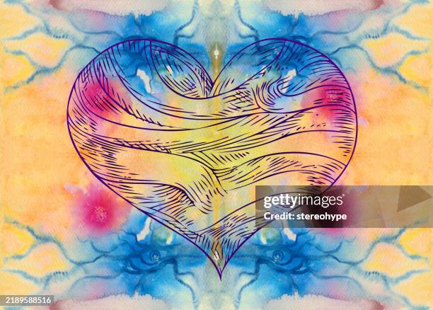 cardio health - smart textiles stock illustrations