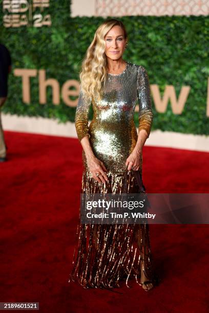 Sarah Jessica Parker attends the Closing Night Red Carpet at the Red Sea International Film Festival 2024 on December 12, 2024 in Jeddah, Saudi...