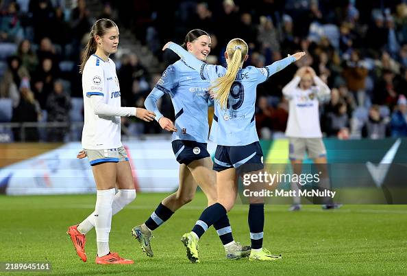 Manchester City v SKN St. Pölten - UEFA Women's Champions League 2024/25 Group Stage MD5 Manchester City v SKN St. Pölten - UEFA Women's Champions League 2024/25 Group Stage MD5