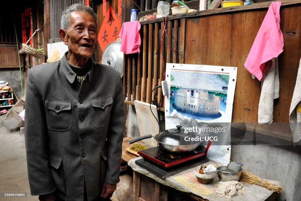 China, Fujian province, Nanjin village, tulou house