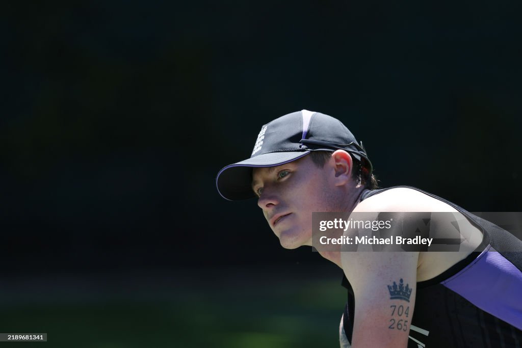 England Test Squad Training Session