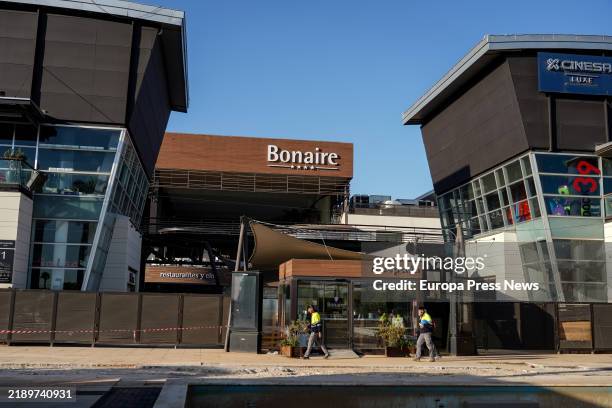Exterior of the Bonaire shopping center, the first day that some of the stores have opened, on 13 December, 2024 in Valencia, Valencian Community,...