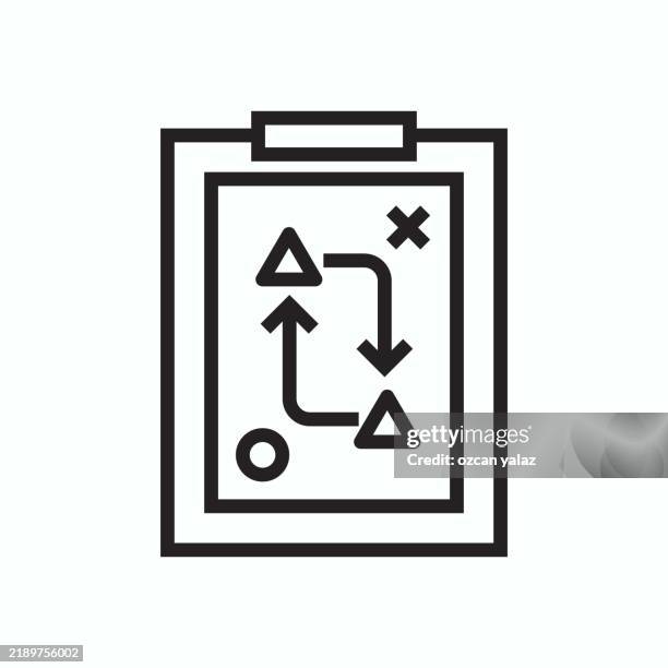 entrepreneurship related line icon. editable stroke. - startup founder stock illustrations