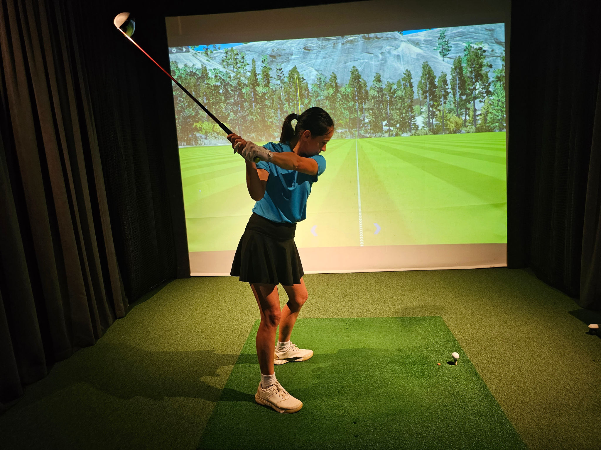 mobile golf simulator