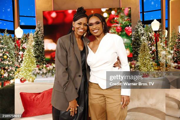 December 12, 2024: Michelle Obama appears with Jennifer Hudson on "The Jennifer Hudson Show" airing December 17, 2024 in Burbank, California. . Check...