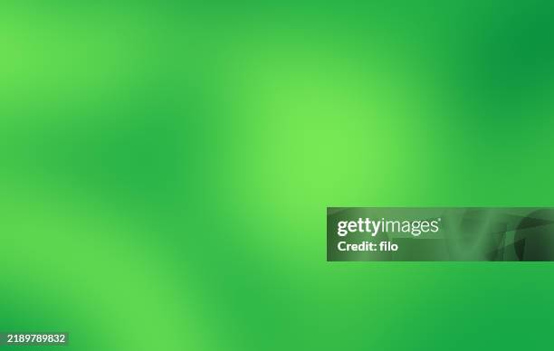 stockillustraties, clipart, cartoons en iconen met green spring smooth background abstract gradient - groene acthergrond