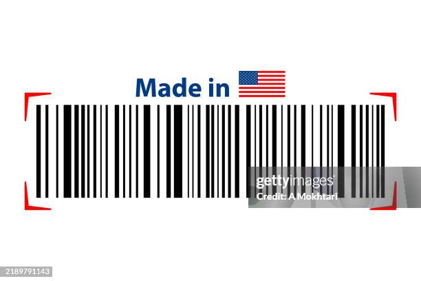 Bar Code Made In Usa High-Res Vector Graphic - Getty Images
