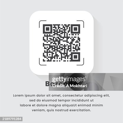 Barcode and QR code. Barcode and QR code.