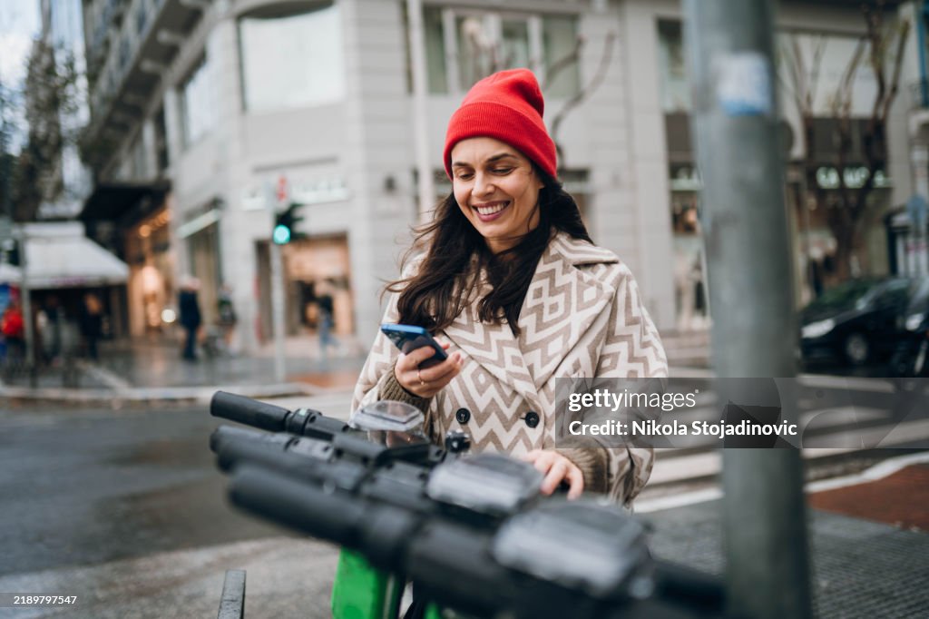 Ich brauche einen Tretroller, um schnell ans Ziel zu kommen