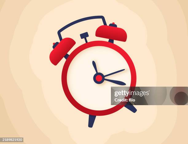 alarm clock - clock stock illustrations