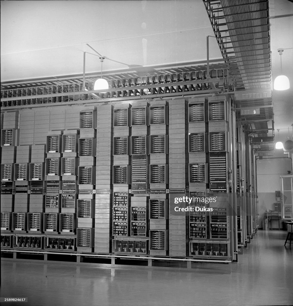 Automatic telephone exchange Aarau