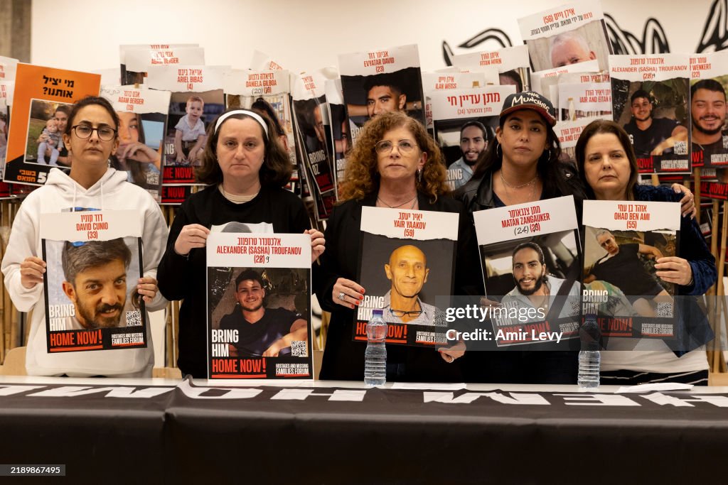 Former Hostages Appeal For Release Of Those Left Behind In Gaza