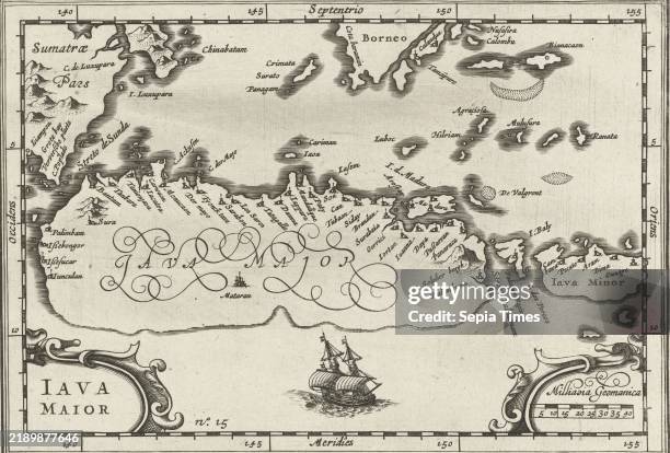 Map Java Hight Map of the island of Java Iava Maior , Map of the island of Java ...