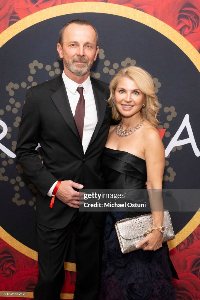 Julia Rusek Andrew Sorokin and Dr. Julie Russak attend RAYWA TIA Awards at Taj ...