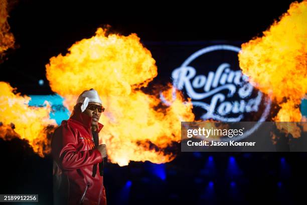 Future performs onstage during day 1 of Rolling Loud Miami at Hard Rock Stadium on December 13, 2024 in Miami Gardens, Florida.