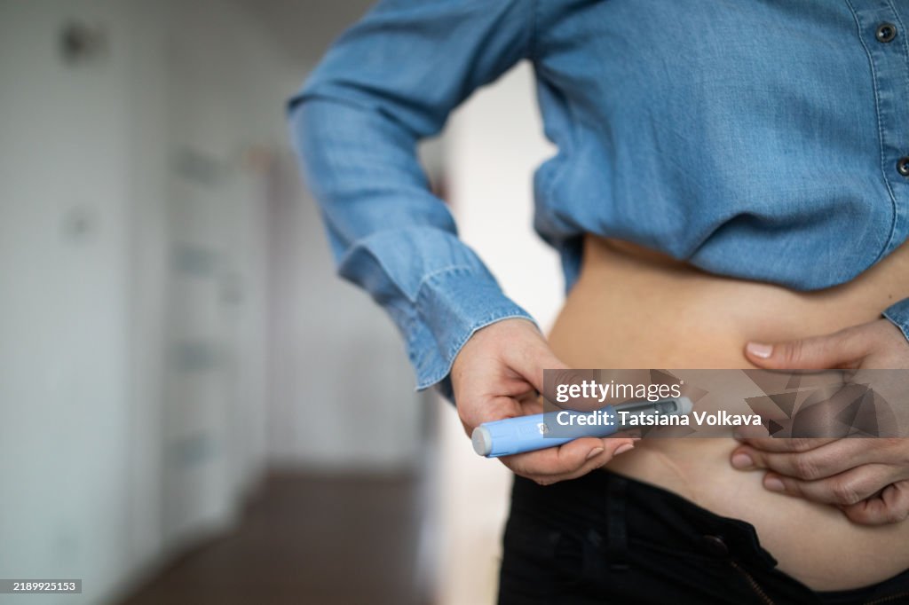 Self-injection with semaglutide for obesity management and health improvement.