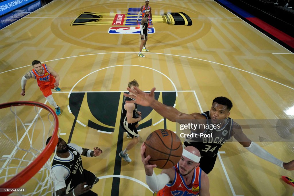 Milwaukee Bucks v Oklahoma City Thunder: Championship - Emirates NBA Cup 2024