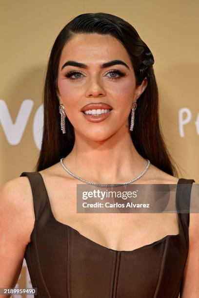 Violeta Magriñan attends the red carpet for the Jose María Forque Awards 2024 at Palacio Municipal de Congresos de Madrid on December 14, 2024 in...