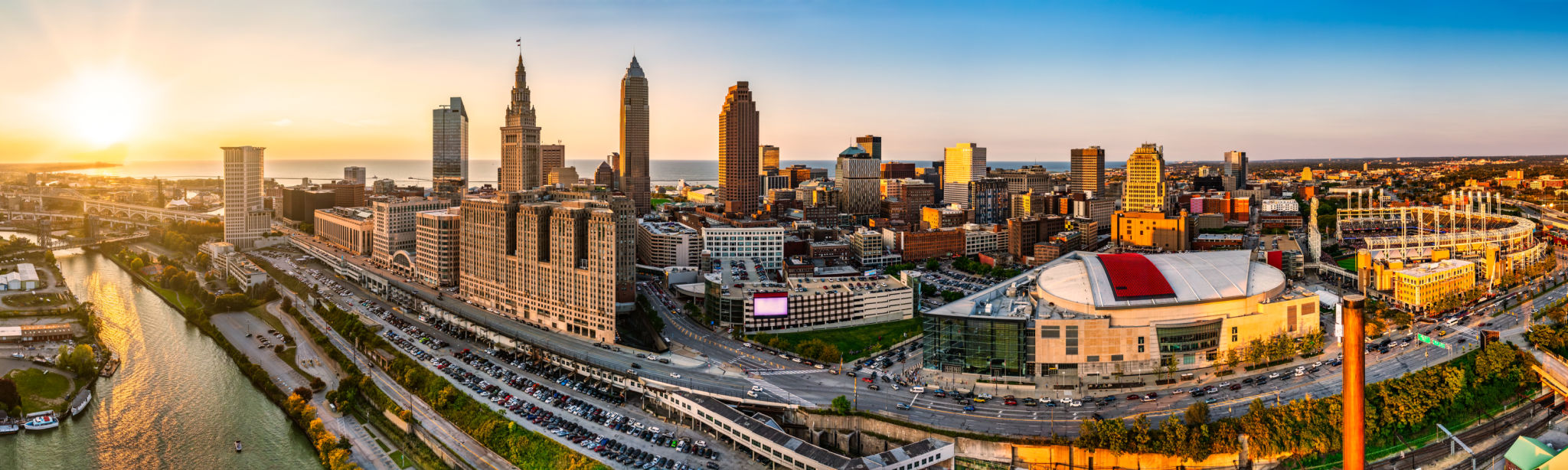 cuyahoga county skyline