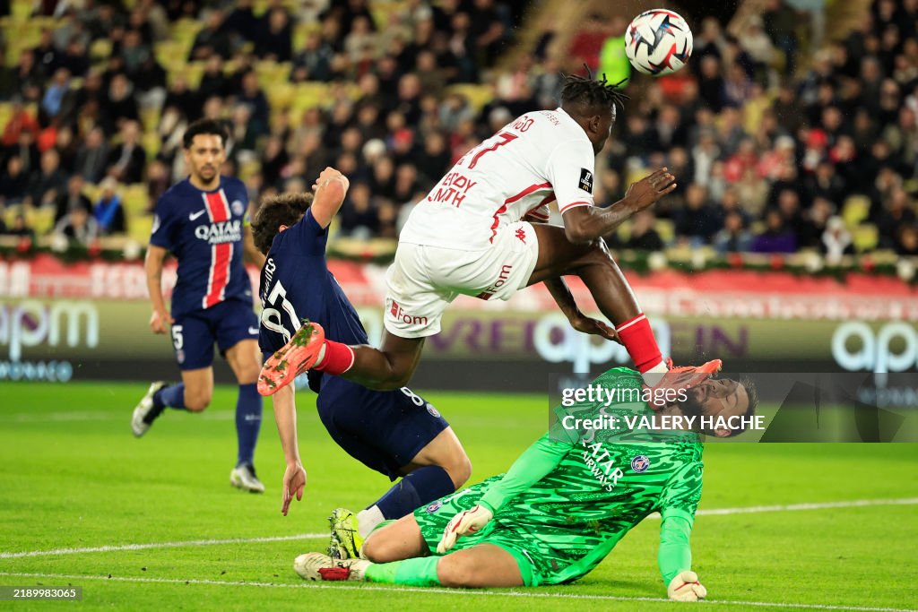 TOPSHOT-FBL-FRA-LIGUE1-MONACO-PSG