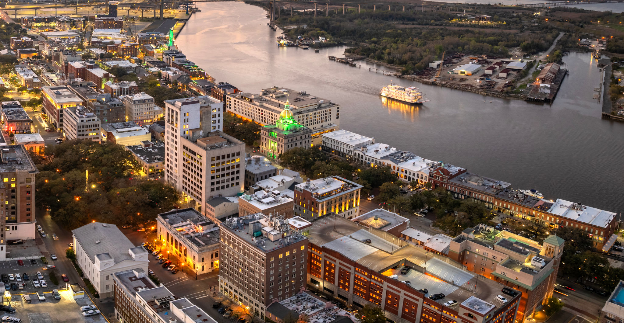 savannah cityscape