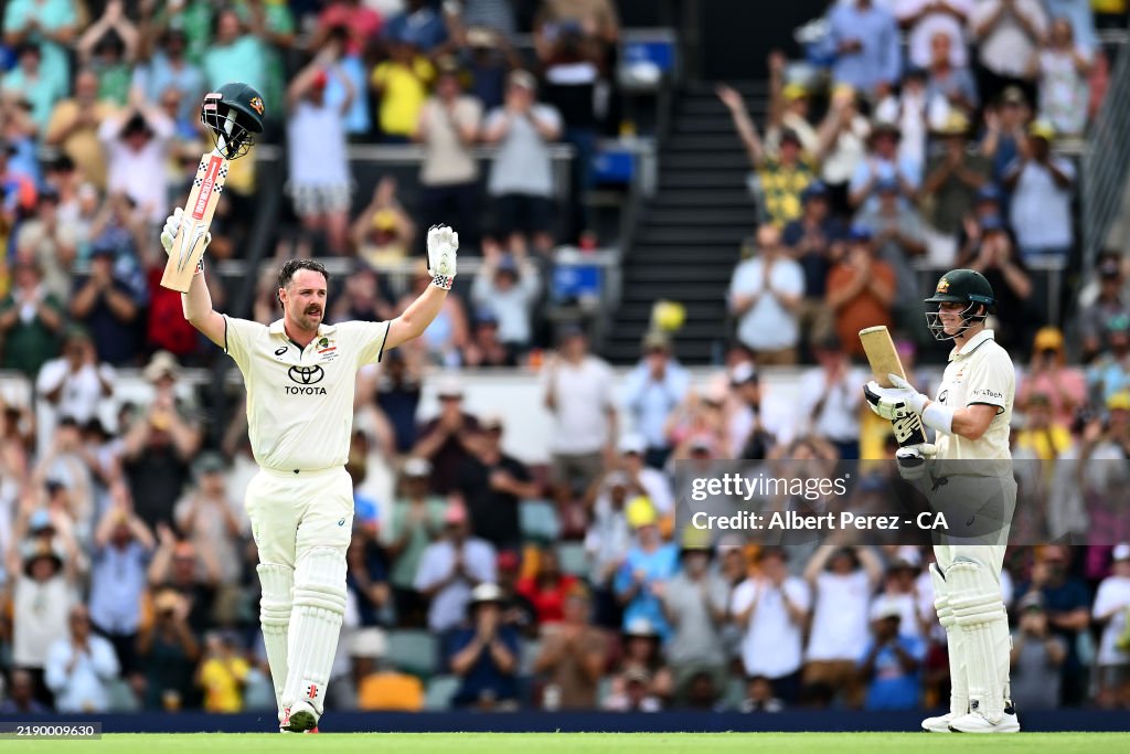 Australia v India - Men's 3rd Test Match: Day 2