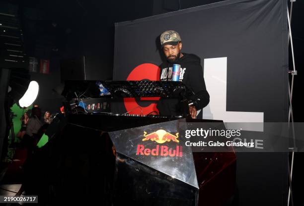 Midas Touch performs during the Global Gaming League official launch event at Global Gaming League New Las Vegas Headquarters on December 14, 2024 in...