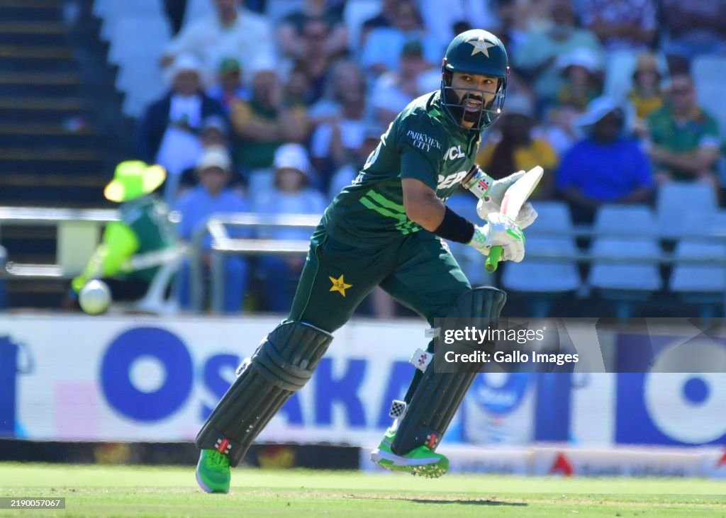 Pakistan Ustd Rizwan Mohammad Rizwan of Pakistan during the 2nd ODI match between South ...