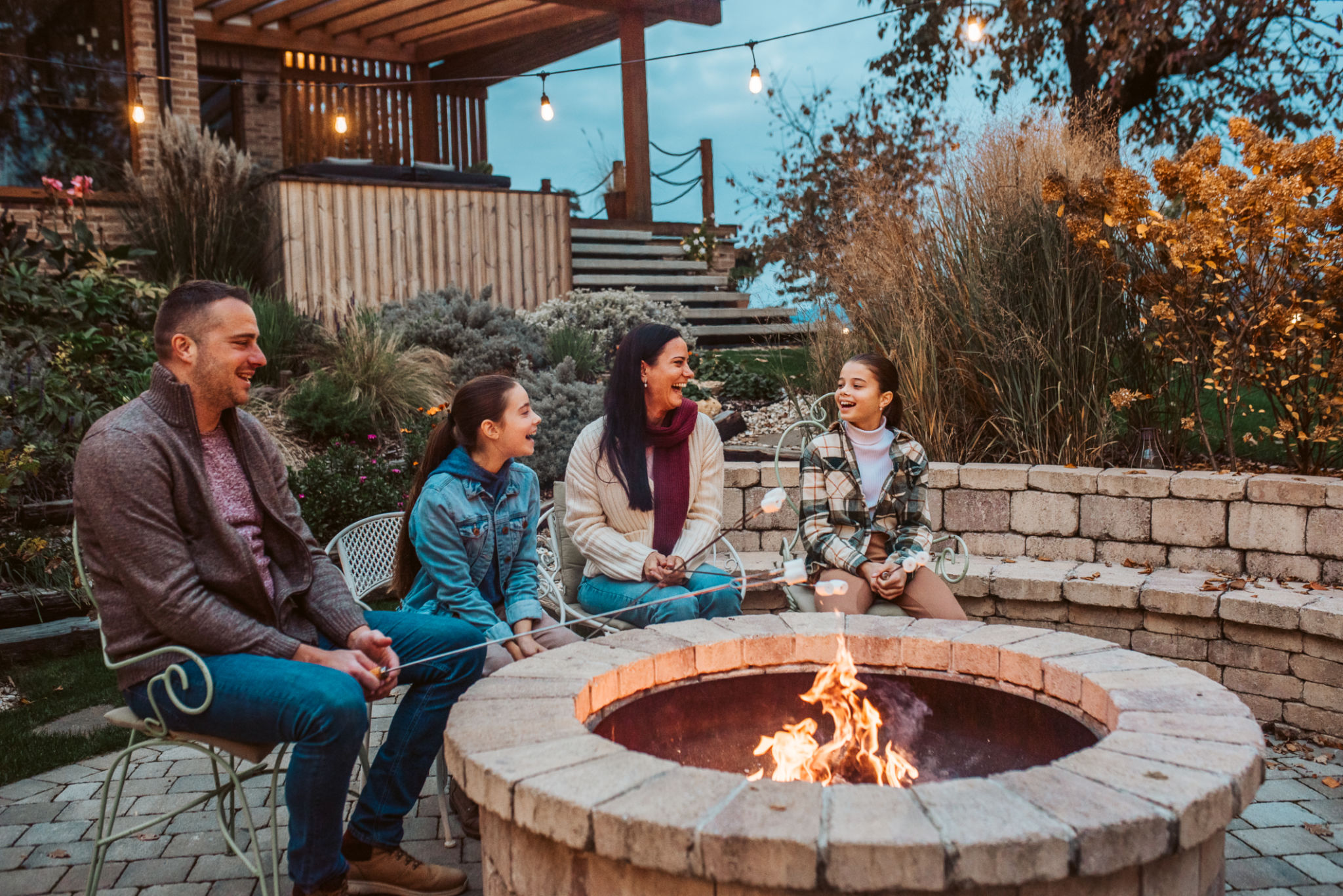 outdoor fire pit