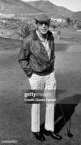 Fred Mac American actor Fred Mac Murray playing golf in La Manga del Mar... News ...