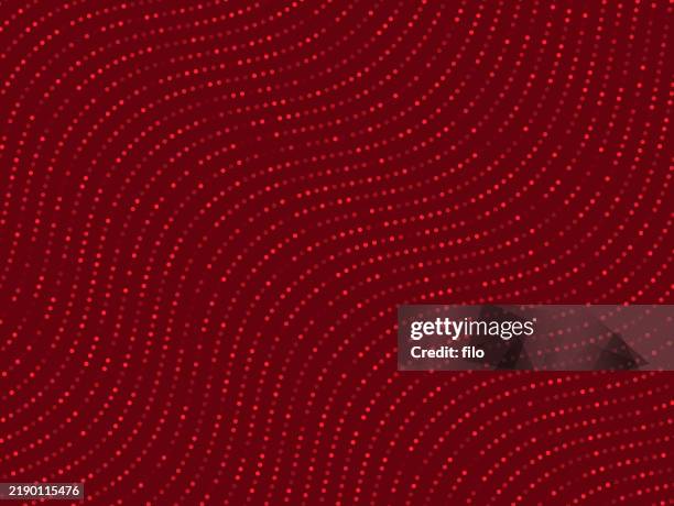 red wave lines holiday textured background pattern - exchanging gift stock illustrations