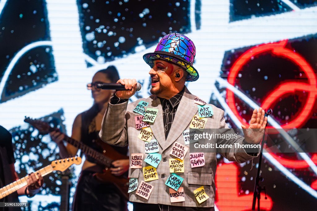 Culture Club Perform At The O2 Arena London