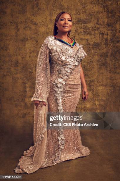 Queen Latifah poses backstage during THE 47TH ANNUAL KENNEDY CENTER HONORS, which will be broadcast Sunday, Dec. 22 on the CBS Television Network,...