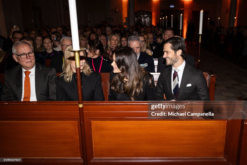 Swedish Royals Attend "Christmas in Vasastan" Concert