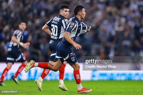 Team Rojas Johan Rojas of Monterrey celebrates after scoring the team's first ...
