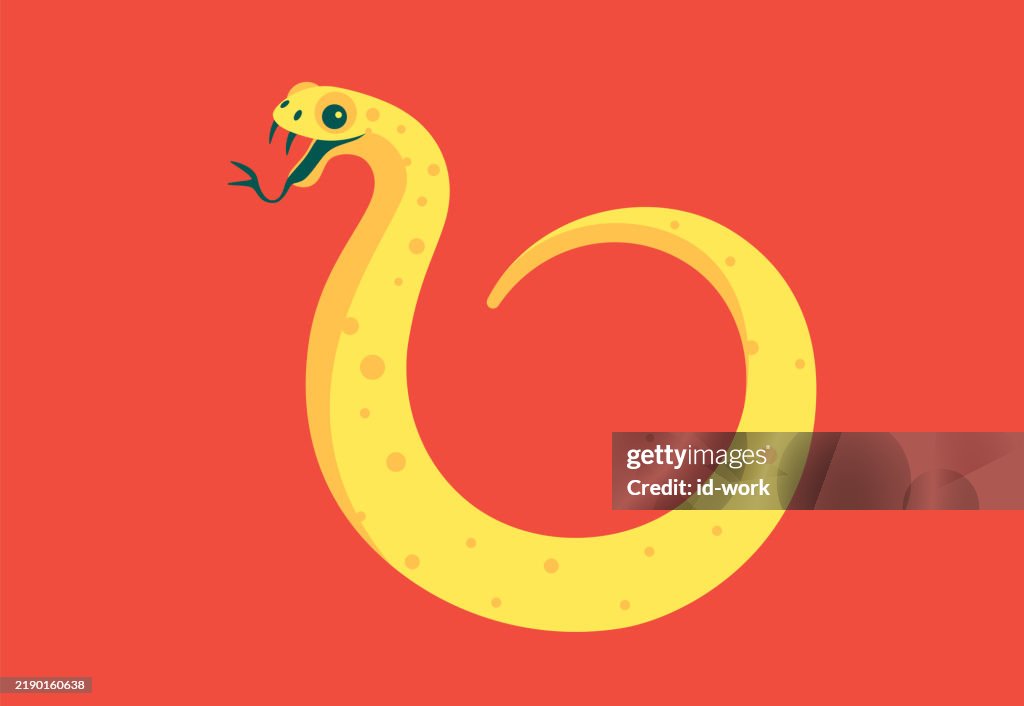 Golden snake character
