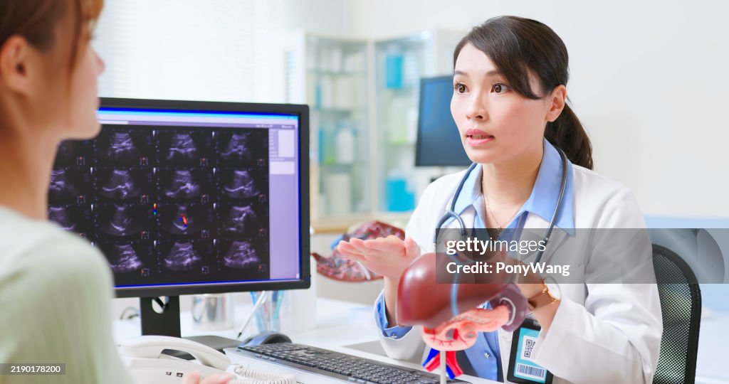Asian female liver disease consult