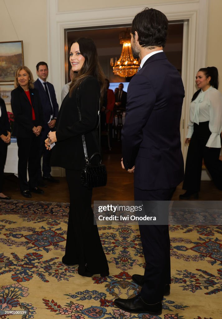Swedish Royals Attend A Meeting With The Nordic Child Tech Policy Alliance