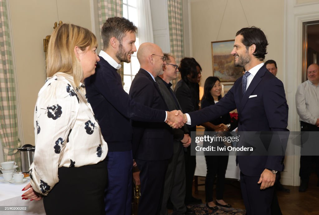 Swedish Royals Attend A Meeting With The Nordic Child Tech Policy Alliance