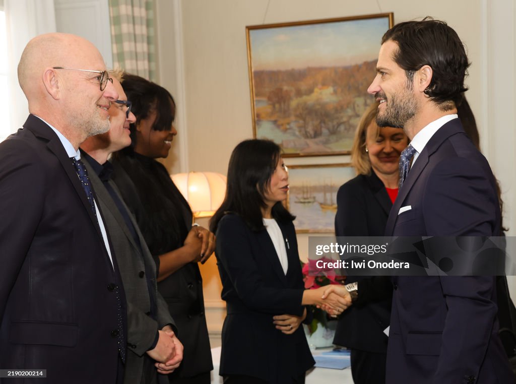 Swedish Royals Attend A Meeting With The Nordic Child Tech Policy Alliance