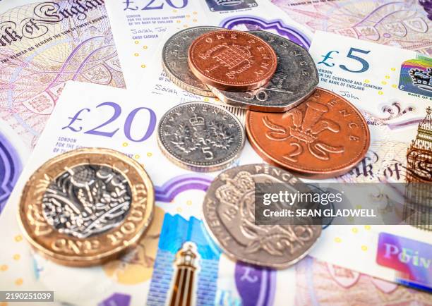english money close up - financial loan stock pictures, royalty-free photos & images